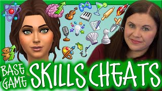 🤓SIMS 4 SKILLS CHEATS 2021 🧠📈  Base Game  Sims 4 Console Cheats  ChaniZA [upl. by Spillihp]