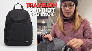 TRAVELON AntiTheft Classic Backpack  RHIZA CORP [upl. by Thirzia]