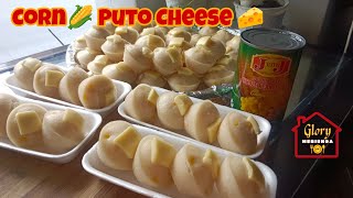 Easy Corn 🌽 Puto Cheese 🧀 [upl. by Aicenad171]