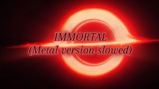 TSFW immortal FalKKonE metal ver Slowed  reverb [upl. by Creighton]