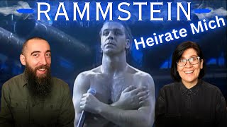 Rammstein  Heirate Mich REACTION with my wife [upl. by Eigroeg]