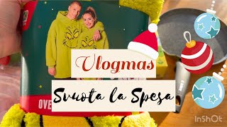 🥨SECONDA SPESA DI DICEMBRE🛒🎄Vlogmas con me ✨🎄 [upl. by Ashwin941]