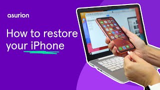 How to restore your iPhone  Asurion [upl. by Dredi]