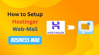 Hostinger Business Mail Setup [upl. by Yevreh920]