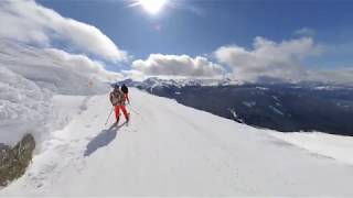 Skiing in Whistler Blackcomb Canada March 2020 [upl. by Sonia]