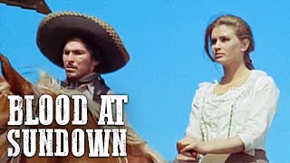 Blood at Sundown  SPAGHETTI WESTERN  Anthony Steffen  Wild West Movie [upl. by Dicky]