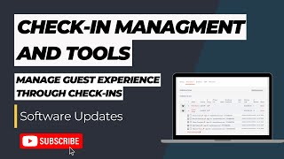 Checkin management tooling through Flybook [upl. by Esilegna]