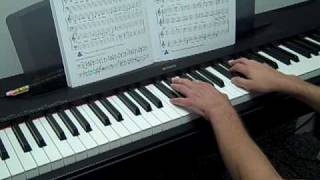 Piano Tutorial  Scarf Dance  Level 1  Lesson [upl. by Ecirtaeb]