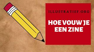 Hoe Vouw Je Een Zine  iLLustratief  Laura Lagaaij [upl. by Oremar456]