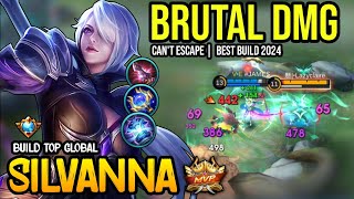 SILVANNA BEST BUILD 2024  BUILD TOP GLOBAL SILVANNA GAMEPLAY  MOBILE LEGENDS✓ [upl. by Shira]