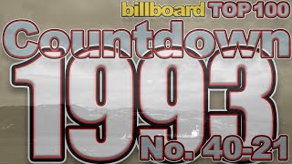 1993 Billboard Top 100 Countdown 040021 [upl. by Adlanor]