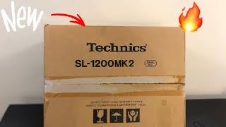 Technics SL1200MK2 Unboxing [upl. by Raynard]