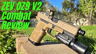 ZEV OZ9 V2 Combat Pistol Review [upl. by Alle]