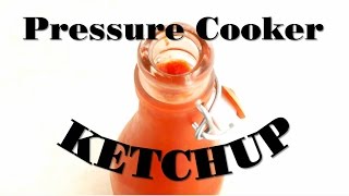 Instant Pot Pressure Cooker Ketchup Recipe from fresh tomatoes [upl. by Misti897]