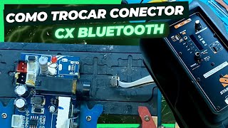 CONECTOR DE CAGAR DE CAIXINHA DE SOM BLUETOOPH [upl. by Elleiand]