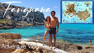 FAVIGNANA Sicily  Adventure Vlog [upl. by Anerac]