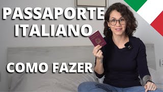 COMO FAZER O PASSAPORTE ITALIANO NA ITÁLIA PASSO A PASSO [upl. by Jar430]