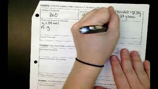 OL Unit 6 Molar Mass Dimensional Analysis [upl. by Almallah]