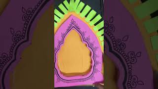 DT all craft 👍 Ganesha chaturthi decoration ideas with paper Ganesh shots diy papercraft easy [upl. by Marj590]