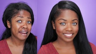 FULL COVERAGE Drugstore Foundation Routine  Cydnee Black [upl. by Maximilianus986]