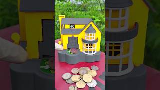 piggy bank with locker  poppy house money collect ATM  dog house coin reversehc658 piggybank [upl. by Lenz]