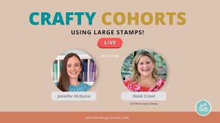 Crafty Cohorts LIVE With Heidi Crowl of Simon Says Stamp [upl. by Quennie4]