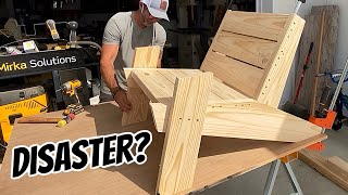 15 chair CHALLENGE diy DISASTER you WON’T believe [upl. by Jaine5]