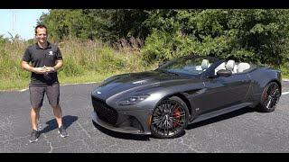 Is the 2020 Aston Martin DBS Superleggera Volante a supercar WORTHY convertible [upl. by Leisha669]