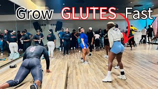 GROW GLUTES FAST build strong LEGS amp CORE workout by THE KING OF SQUATS [upl. by Yntirb]