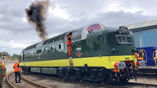 Tulyar RETURNS With Its FIRST Deltic ENGINE START UP To The Public For 27 YEARS  3824 [upl. by Aryaz]