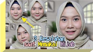 Cara Memakai Hijab Segi Empat Untuk Wajah Bulat [upl. by Valentijn884]