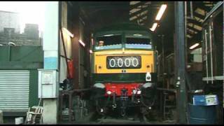 D1501 first start up in Two Tone Green  Dec 2009 [upl. by Aseek]