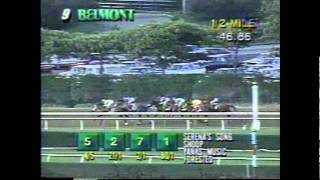 Yanks Music  John Velazquez  Beldame Stakes 1996 [upl. by Zipah988]