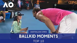 Ballboy fainting during tennis match [upl. by Neelak]