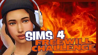 Sims 4 Free Will Challenge  Part 2 [upl. by Eniluj]