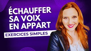 Comment échauffer sa voix en appartement  Les exercices à faire [upl. by Enohpets]