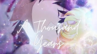 A Thousand Years Sailor Moon AMVUsagi x Mamoru [upl. by Menedez]