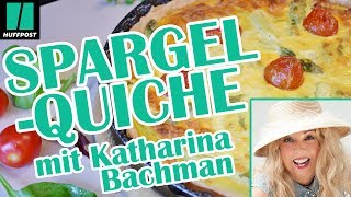 Leckere SpargelQuiche mit Katharina Bachman SOS Schlank ohne Sport  Kolja Kleeberg [upl. by Hannah747]