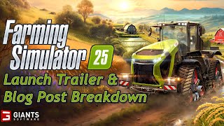 🚨 Farming Simulator 25 Announcement Breakdown 🚨 [upl. by Retse]