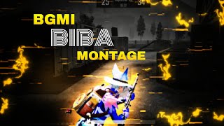 M24 🔥  2 BIBA 🩶  BGMI MONTAGE [upl. by Evatsug]