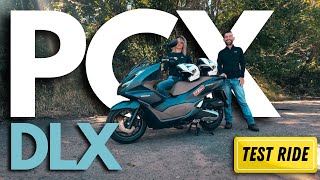 Test Ride  Honda PCX DLX 2023  Uma scooter de respeito  Canal FM Adventure [upl. by Cunningham]