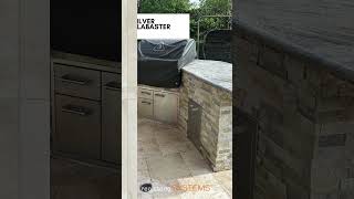 Natural Stone Panels Porcelain Pavers for the Perfect Outdoor Kitchen [upl. by Tteirrah559]