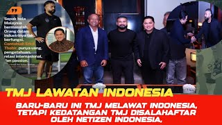 TMJ LAWATI INDONESIA 🤔🤔 KETUM PSSI ERIK TOHIR JEMPUT LANGSUNG TMJ 😱😱 [upl. by Corrina]