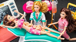 126 Minutes Satisfying with Unboxing Doctor Playset，Pregnant Women Giving Birth Toys Review  ASMR [upl. by Acassej]