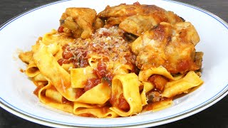 Pappardelle Napoletane Al Ragù di Coniglio 😍 Un Piatto Da VERI Re [upl. by Introk102]