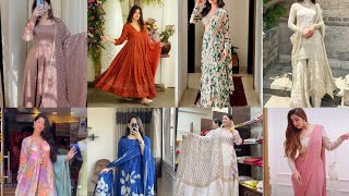 Beautiful party wear dresses  Traditional Dresses  Ethnic wear shorts trending [upl. by Nagud]