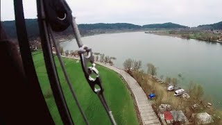 BOZDAĞGÖLCÜK GÖLÜ İNİŞ paragliding yamacparasutu bozdağ [upl. by Kostival408]