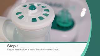 How to use Aerobika with nebulizer [upl. by Ennovy]