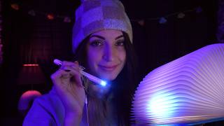 ASMR  Tracing Your Face with Light [upl. by Aruon]