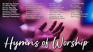 🎶 Hymns of Worship ✝️ Nonstop Praise And Worship Songs ✝️ 247 Live Hymns All Day [upl. by Akehsay]